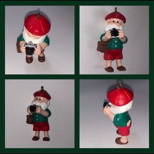 HALLMARK: CAMERA CLAUSE Handcrafted Ornament NIB
